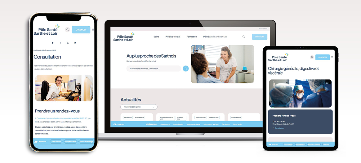 Nouveau : site web, mode d’emploi