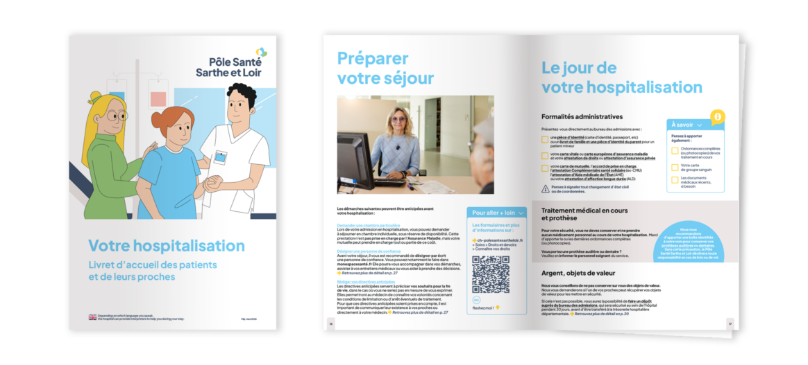 Nouveau : votre livret hospitalisation évolue !